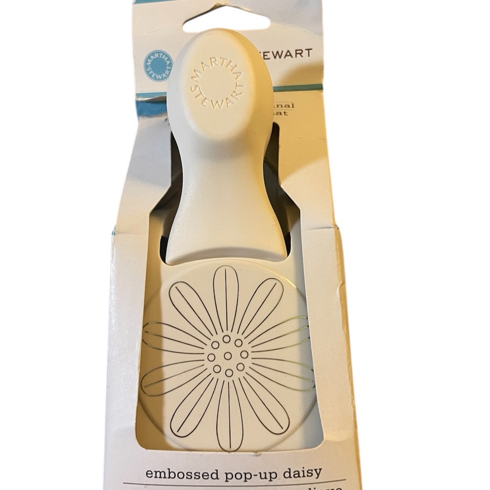 Martha Stewart Cream Craft Punch martha stewart craft punch pop-up daisy new